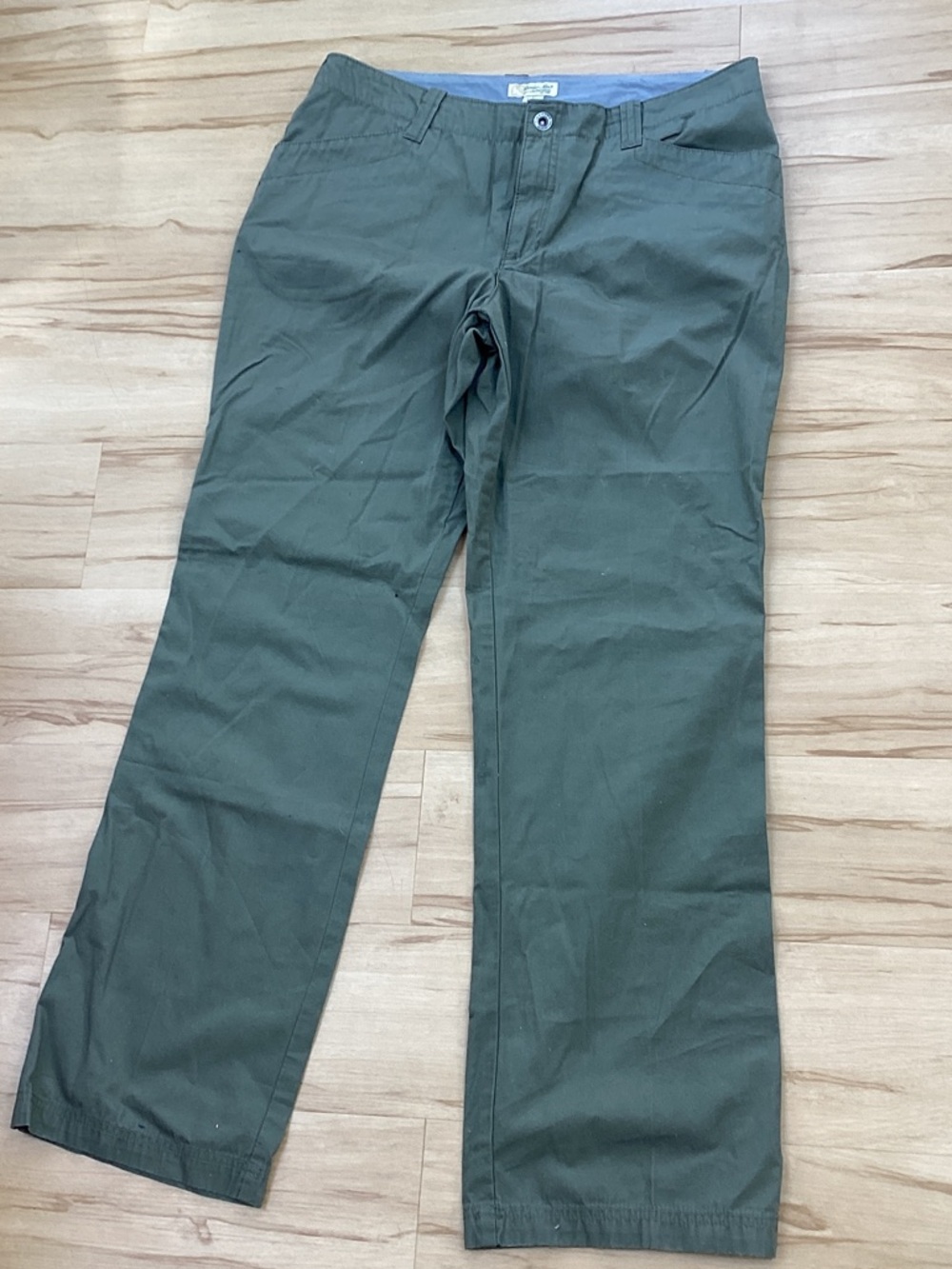 Gander Mountain Women’s Army Olive Green‎ 100%  Cotton Pants Work Utility Hiking